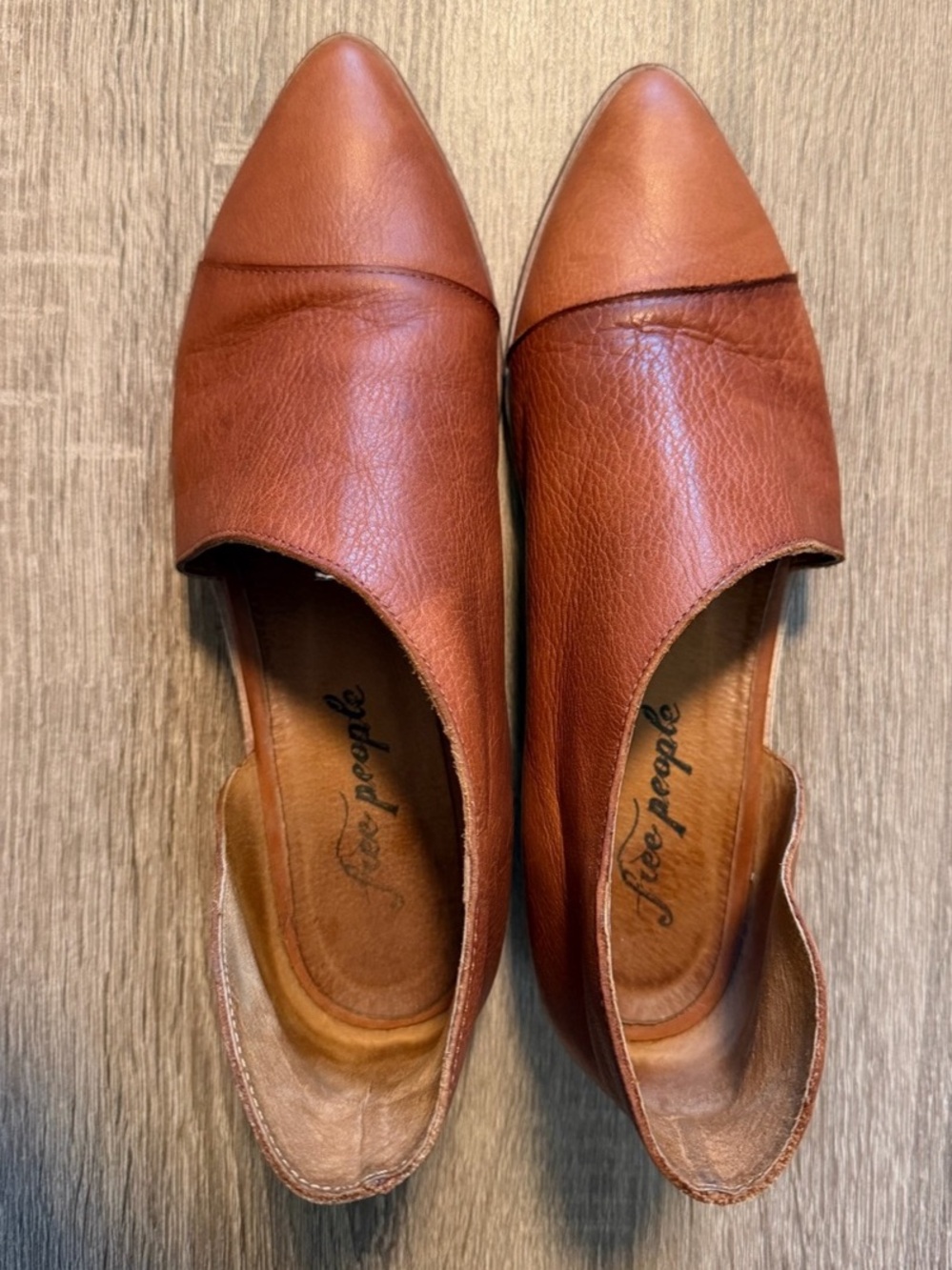Free People Royale Flat Brown Slip-On Flats